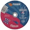 Weiler Type 1, 4 in Dia, 1/4 IN Thick, Aluminum Oxide, 24 Grit 57073 - alternate 1